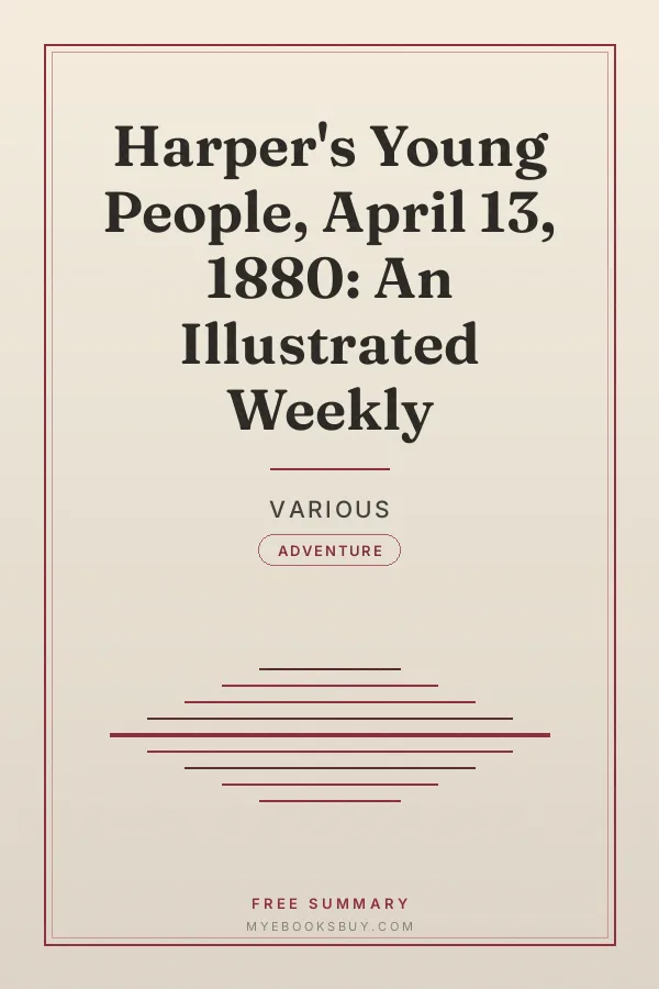 Cover of Harper's Young People, April 13, 1880: An Illustrated Weekly