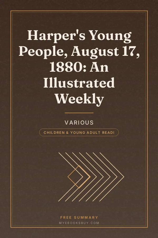 Cover of Harper's Young People, August 17, 1880: An Illustrated Weekly