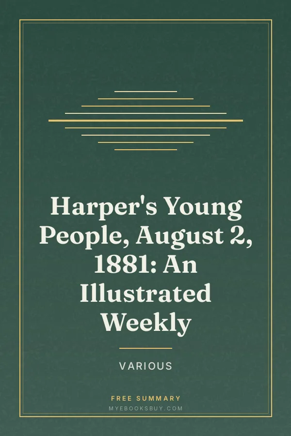 Cover of Harper's Young People, August 2, 1881: An Illustrated Weekly