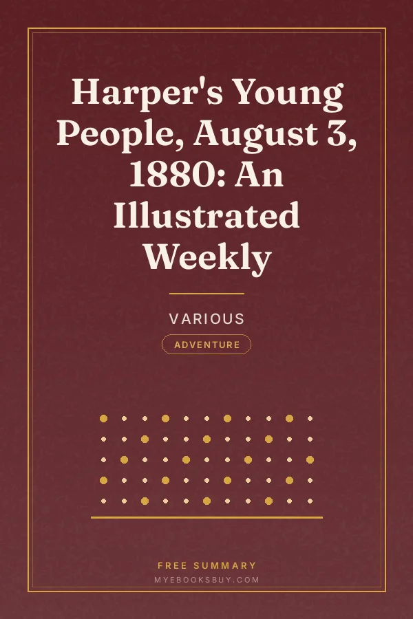 Cover of Harper's Young People, August 3, 1880: An Illustrated Weekly