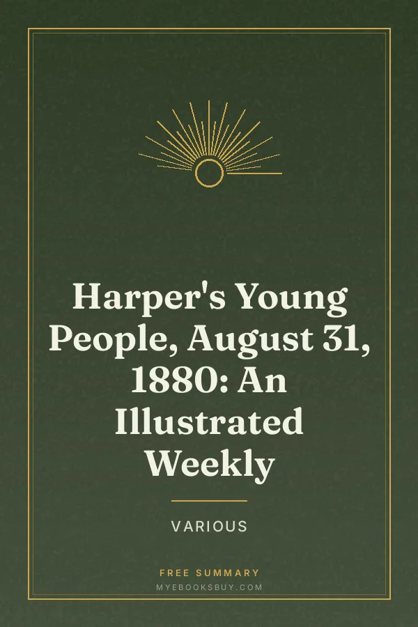 Cover of Harper's Young People, August 31, 1880: An Illustrated Weekly