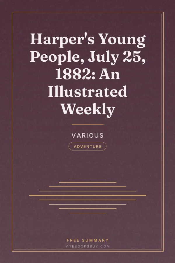 Cover of Harper's Young People, July 25, 1882: An Illustrated Weekly
