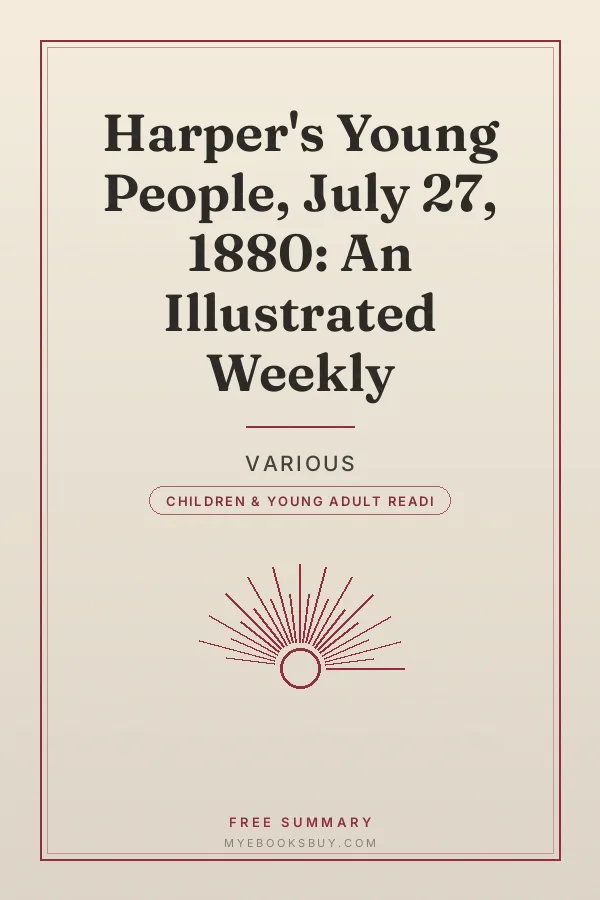 Cover of Harper's Young People, July 27, 1880: An Illustrated Weekly