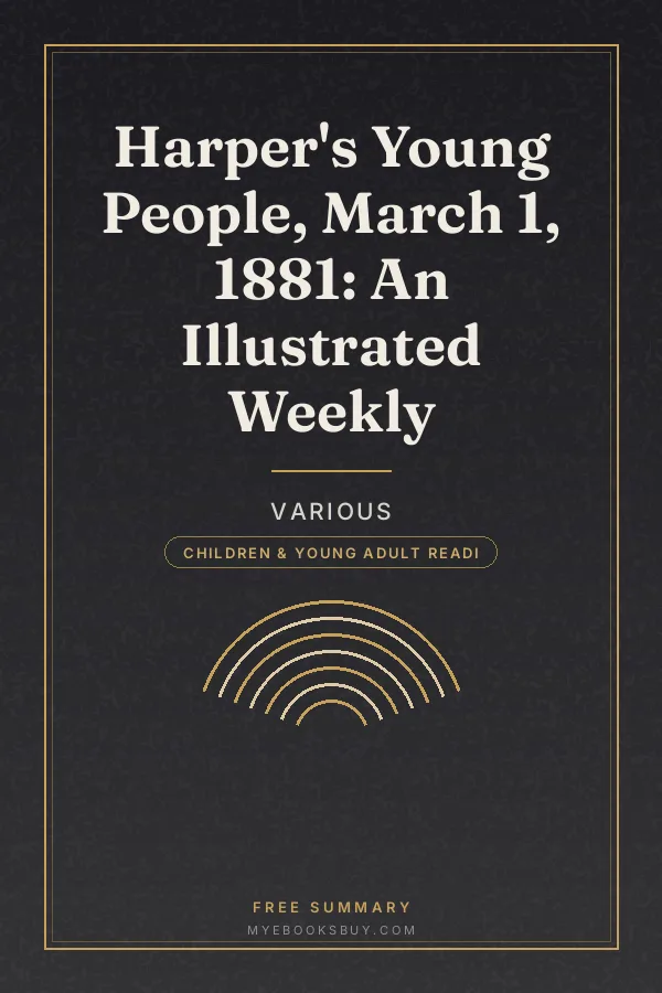Cover of Harper's Young People, March 1, 1881: An Illustrated Weekly