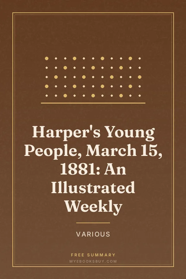 Cover of Harper's Young People, March 15, 1881: An Illustrated Weekly