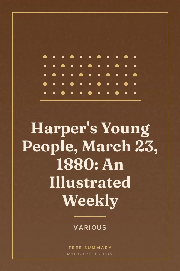 Cover of Harper's Young People, March 23, 1880: An Illustrated Weekly