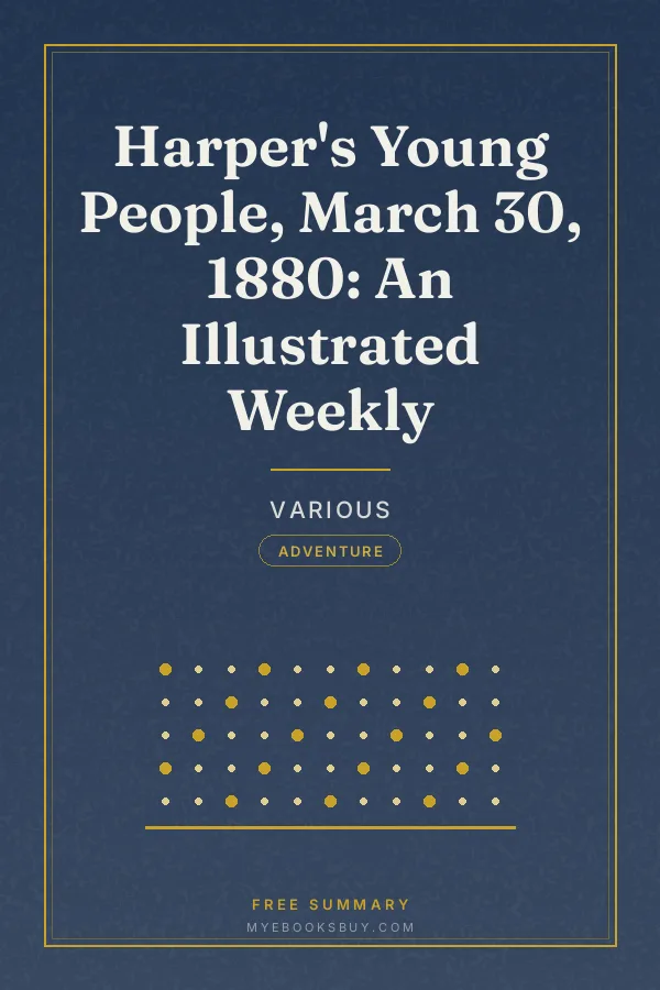 Cover of Harper's Young People, March 30, 1880: An Illustrated Weekly