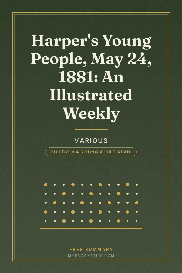 Cover of Harper's Young People, May 24, 1881: An Illustrated Weekly