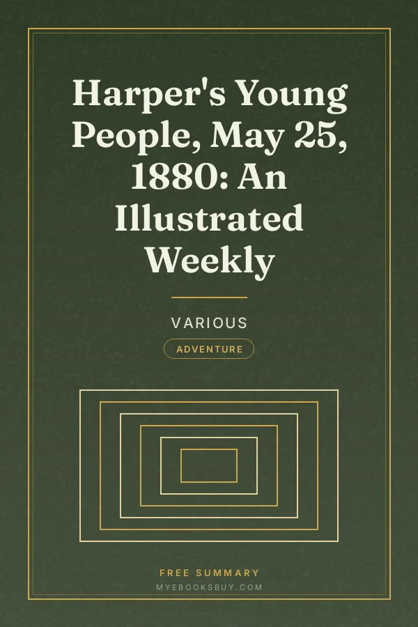 Cover of Harper's Young People, May 25, 1880: An Illustrated Weekly