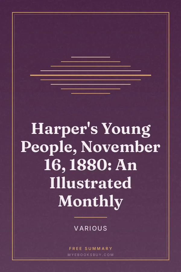 Cover of Harper's Young People, November 16, 1880: An Illustrated Monthly