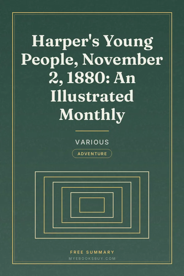 Cover of Harper's Young People, November 2, 1880: An Illustrated Monthly