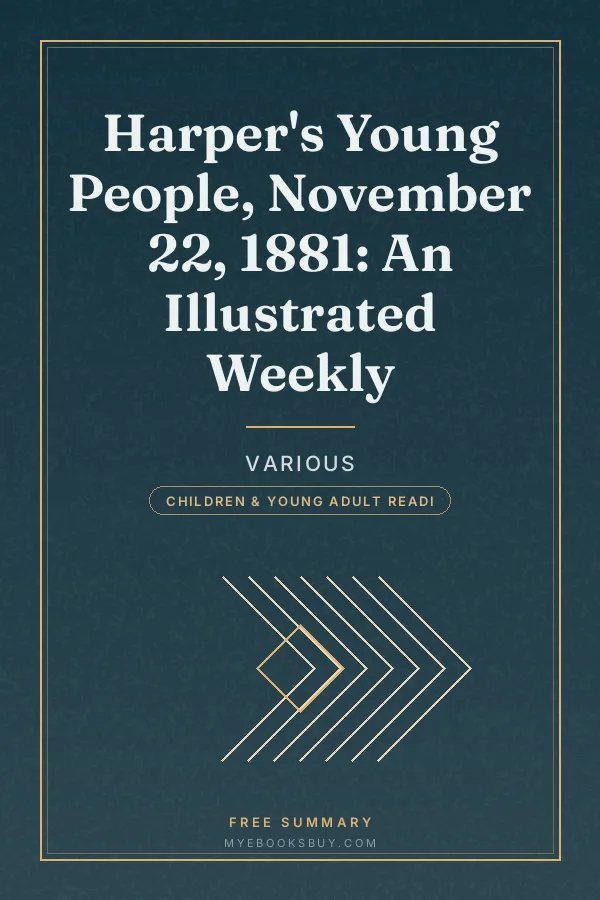 Cover of Harper's Young People, November 22, 1881: An Illustrated Weekly