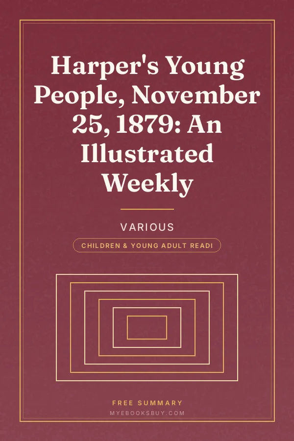 Cover of Harper's Young People, November 25, 1879: An Illustrated Weekly