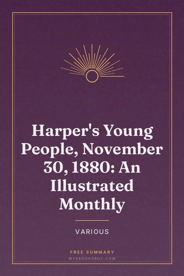 Cover of Harper's Young People, November 30, 1880: An Illustrated Monthly