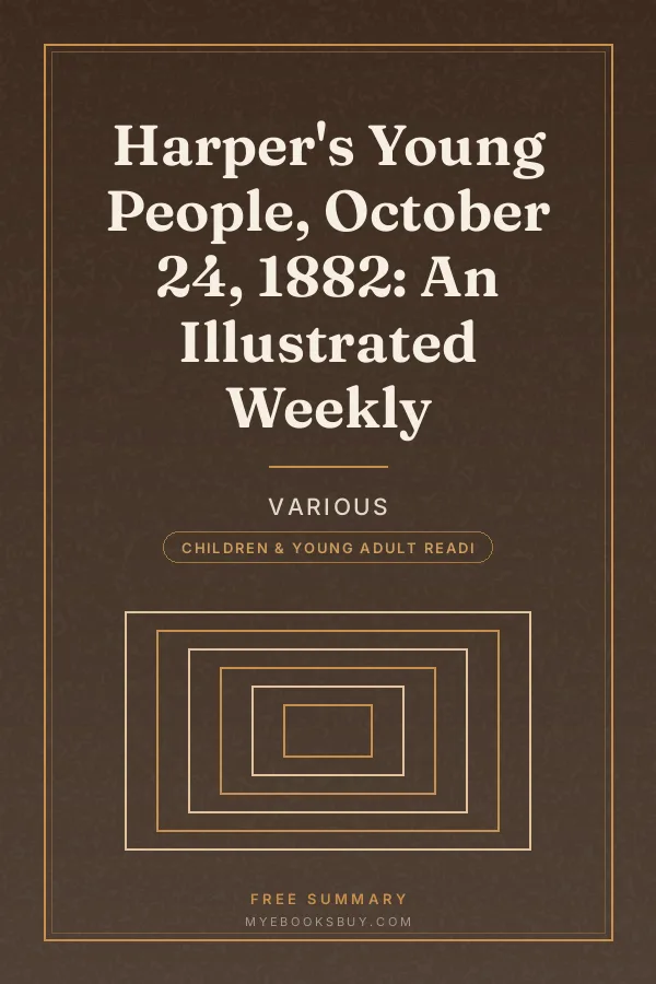 Cover of Harper's Young People, October 24, 1882: An Illustrated Weekly