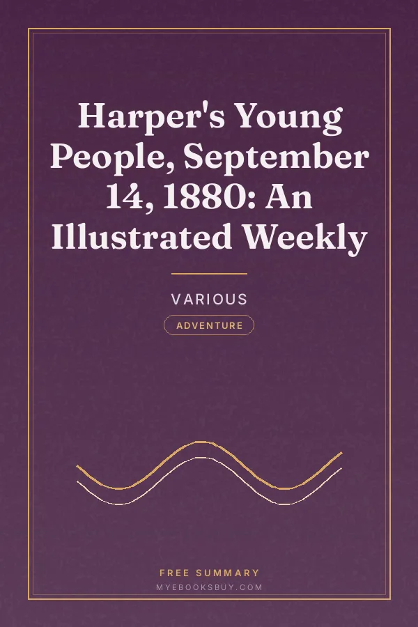 Cover of Harper's Young People, September 14, 1880: An Illustrated Weekly
