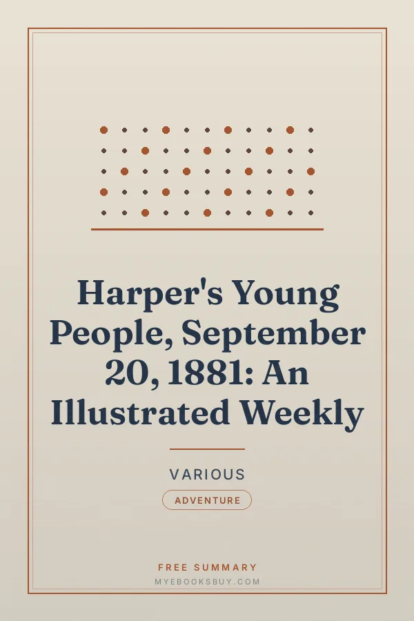 Cover of Harper's Young People, September 20, 1881: An Illustrated Weekly