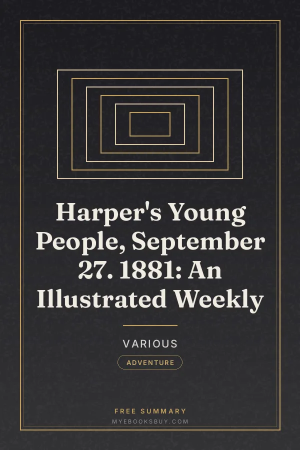 Cover of Harper's Young People, September 27. 1881: An Illustrated Weekly