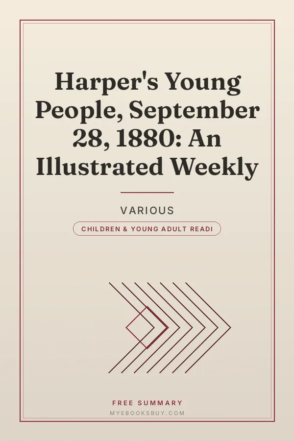 Cover of Harper's Young People, September 28, 1880: An Illustrated Weekly