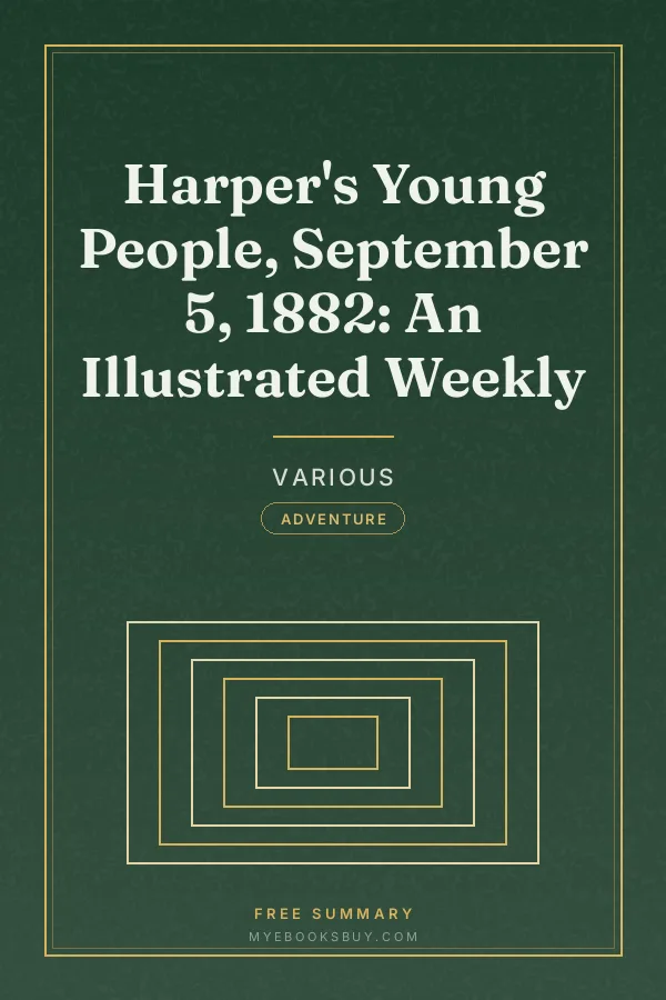 Cover of Harper's Young People, September 5, 1882: An Illustrated Weekly