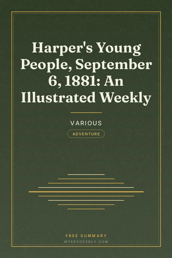 Cover of Harper's Young People, September 6, 1881: An Illustrated Weekly