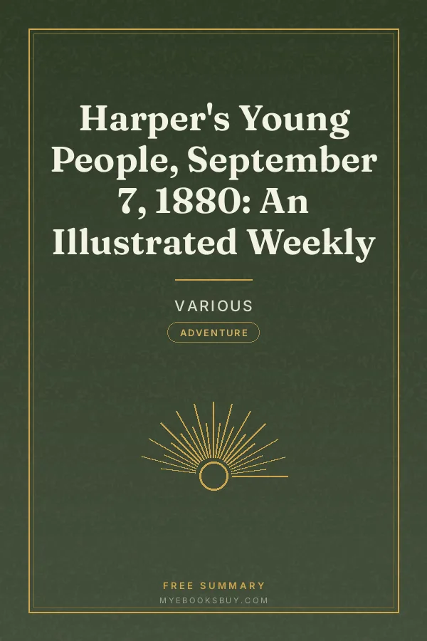 Cover of Harper's Young People, September 7, 1880: An Illustrated Weekly