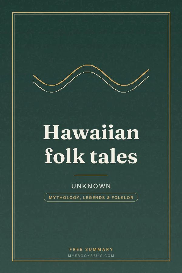 Cover of Hawaiian folk tales