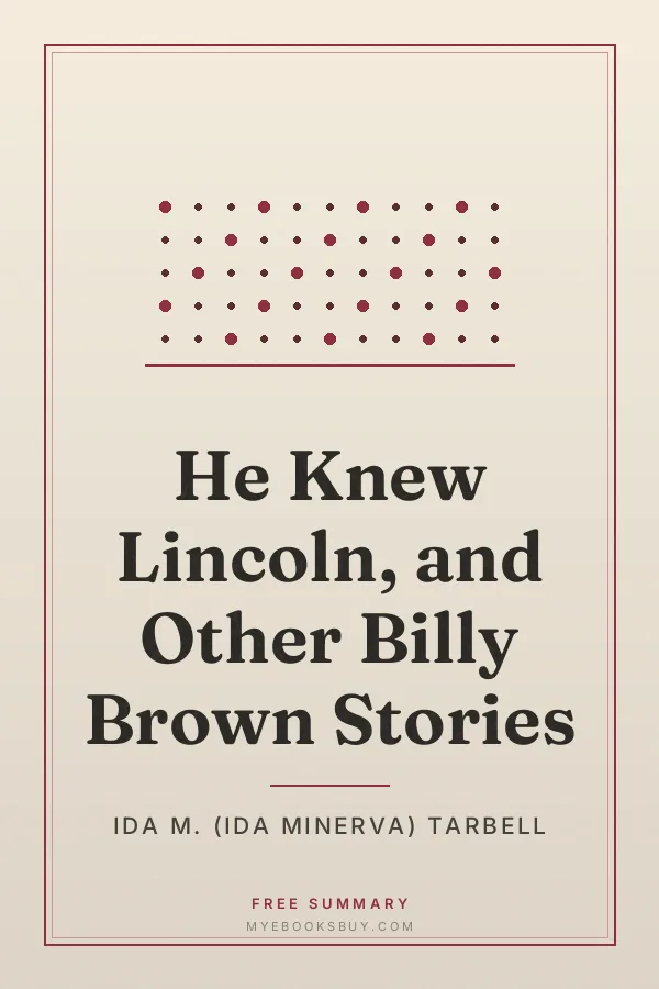 Cover of He Knew Lincoln, and Other Billy Brown Stories