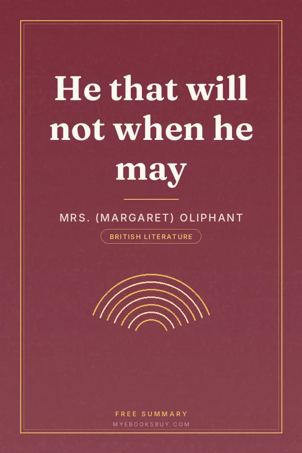 Cover of He that will not when he may