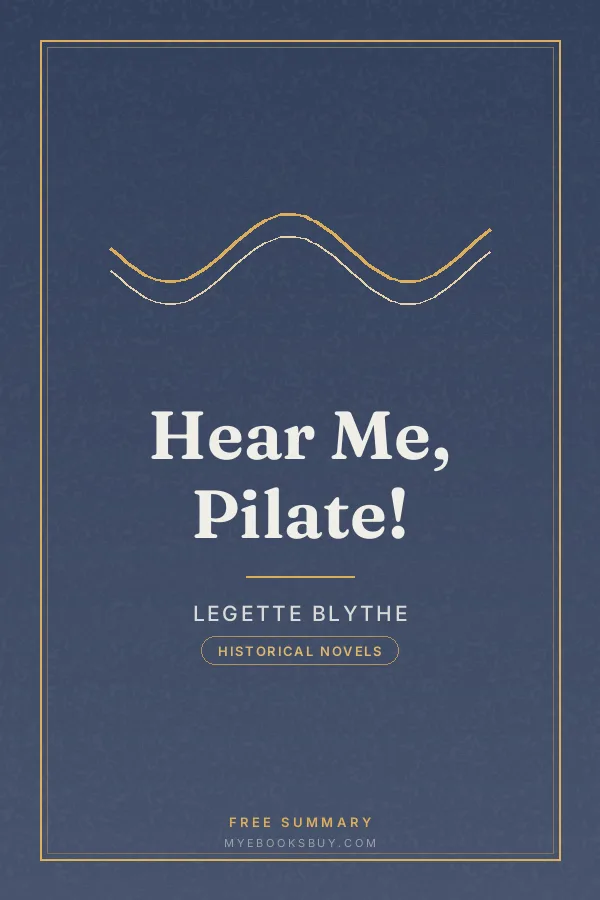Cover of Hear Me, Pilate!