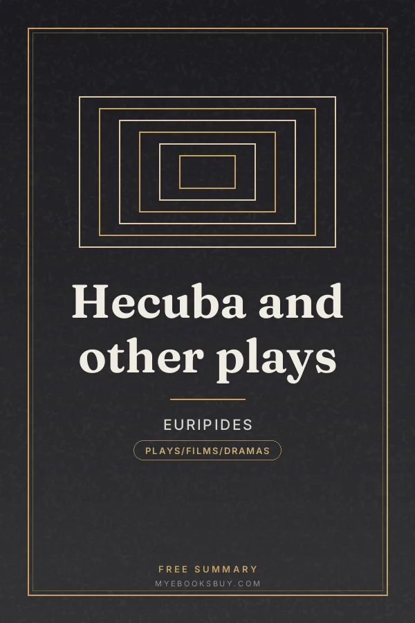 Cover of Hecuba and other plays