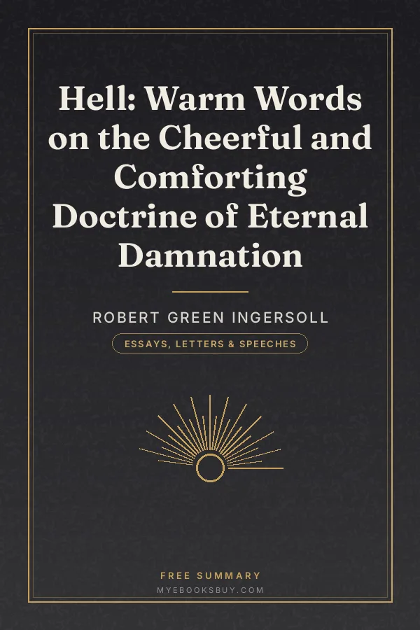 Cover of Hell: Warm Words on the Cheerful and Comforting Doctrine of Eternal Damnation