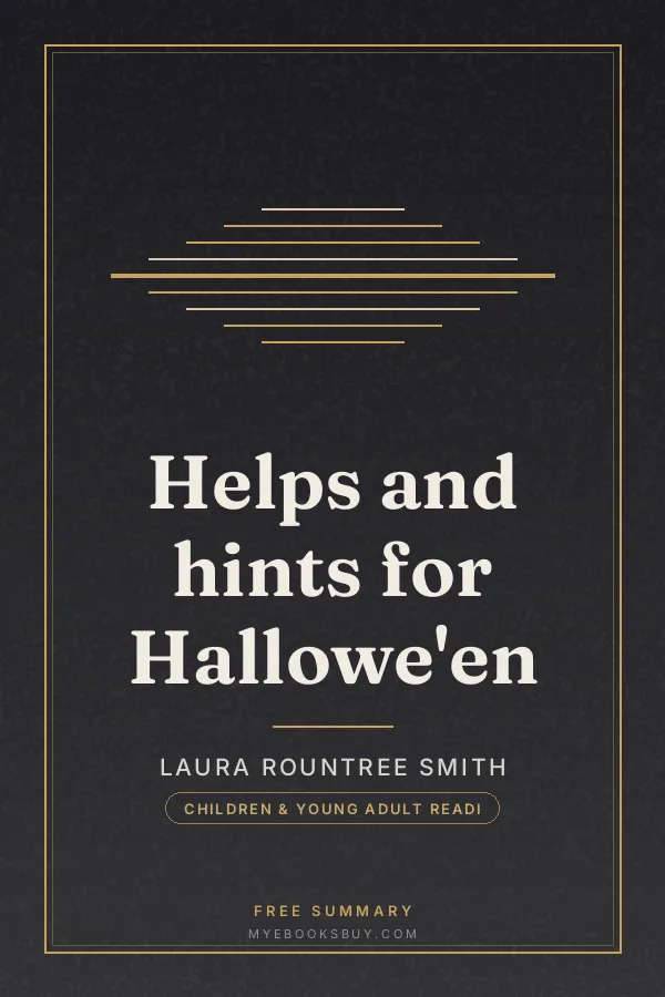 Cover of Helps and hints for Hallowe'en