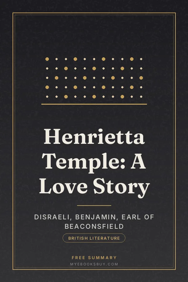 Cover of Henrietta Temple: A Love Story