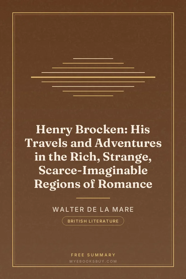 Cover of Henry Brocken: His Travels and Adventures in the Rich, Strange, Scarce-Imaginable Regions of Romance