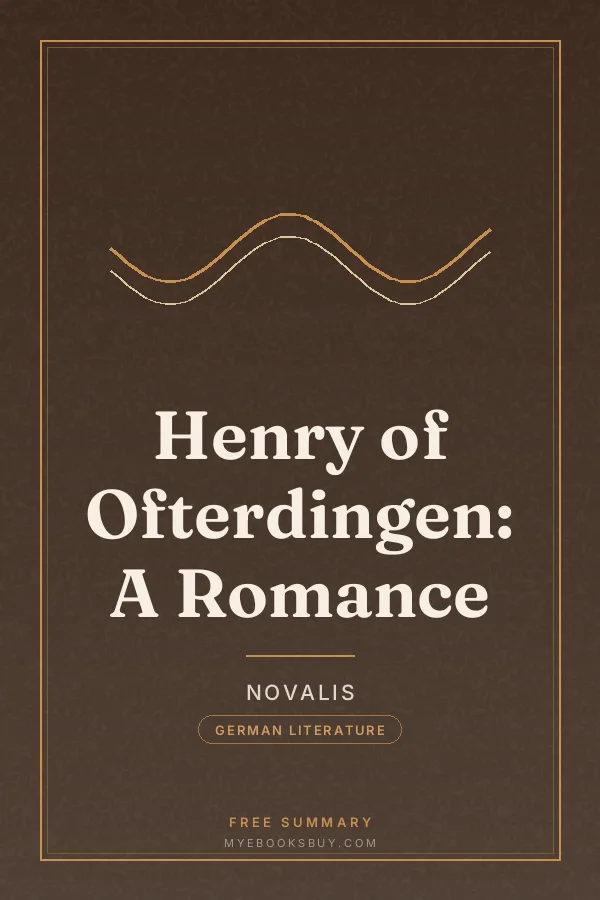 Cover of Henry of Ofterdingen: A Romance