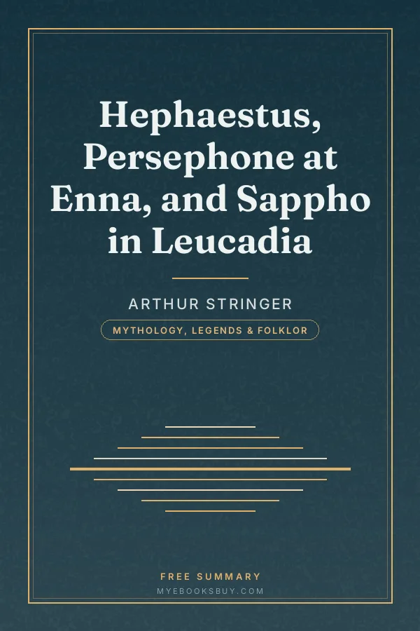 Cover of Hephaestus, Persephone at Enna, and Sappho in Leucadia