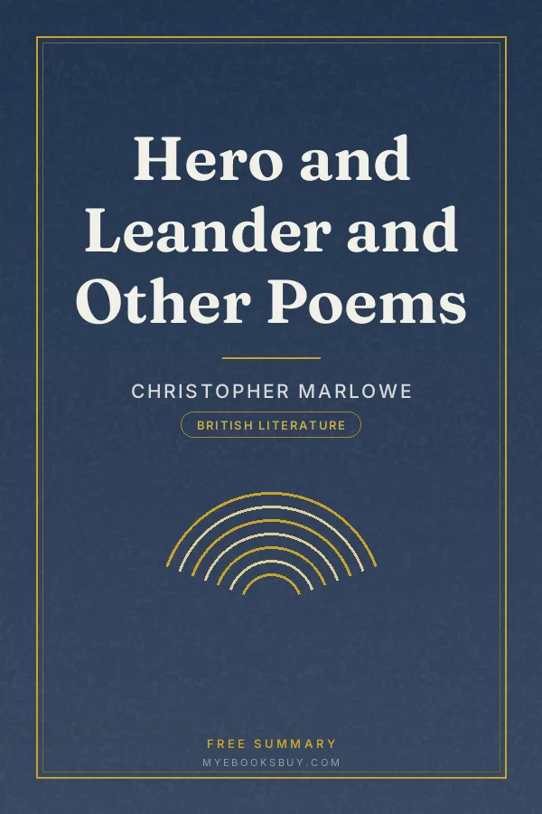 Cover of Hero and Leander and Other Poems