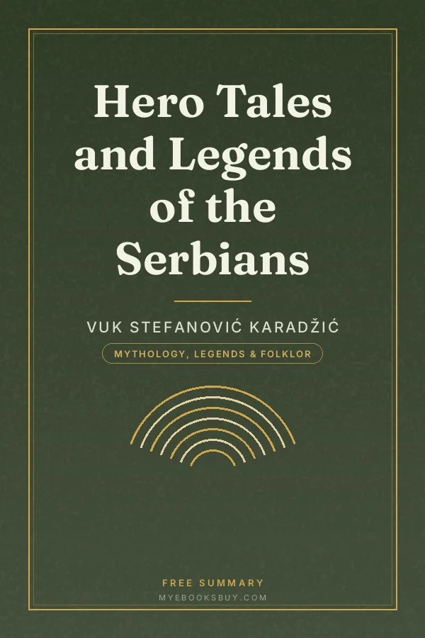 Cover of Hero Tales and Legends of the Serbians