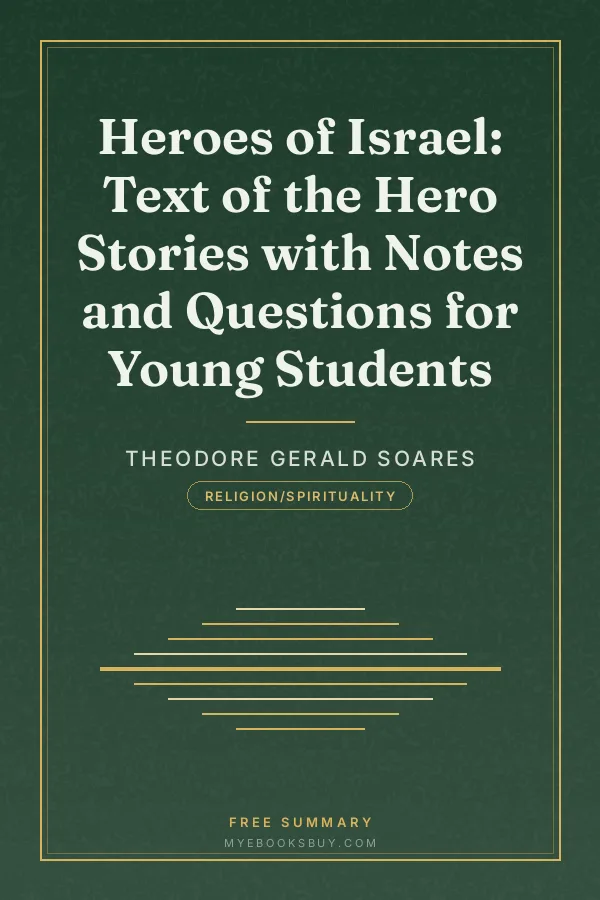 Cover of Heroes of Israel: Text of the Hero Stories with Notes and Questions for Young Students