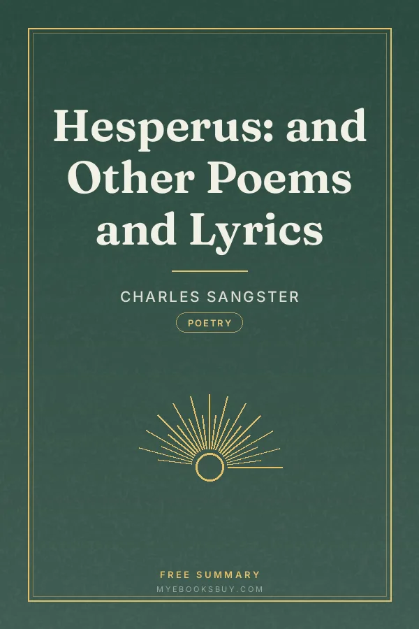 Cover of Hesperus: and Other Poems and Lyrics
