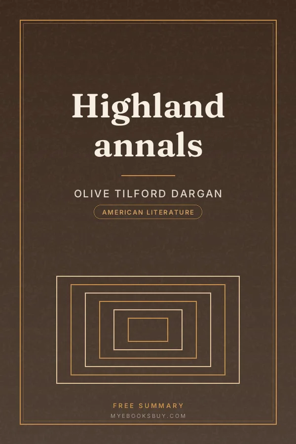 Cover of Highland annals