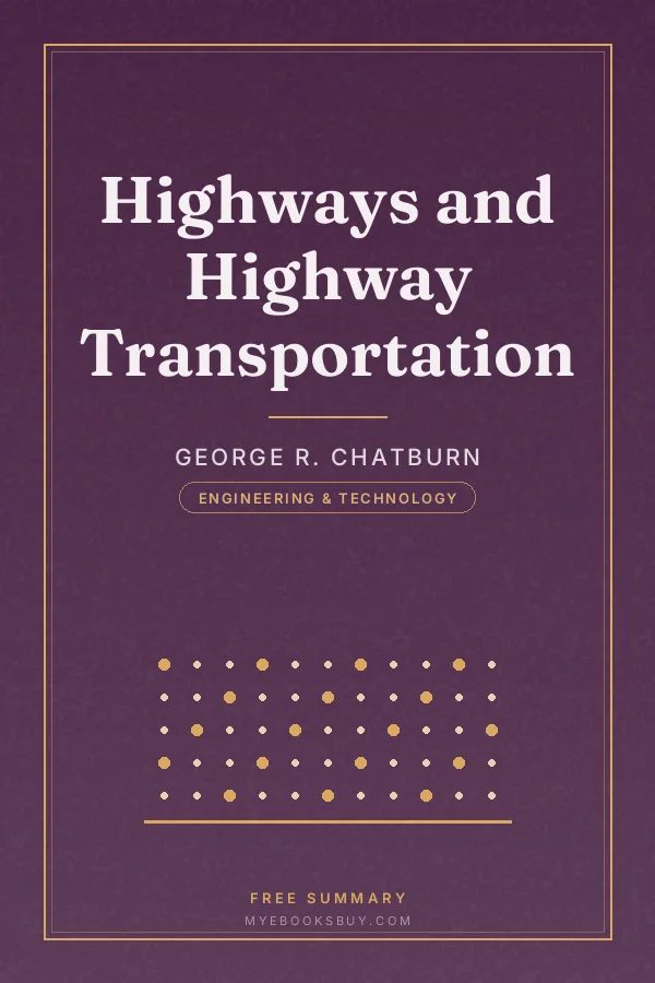 Cover of Highways and Highway Transportation