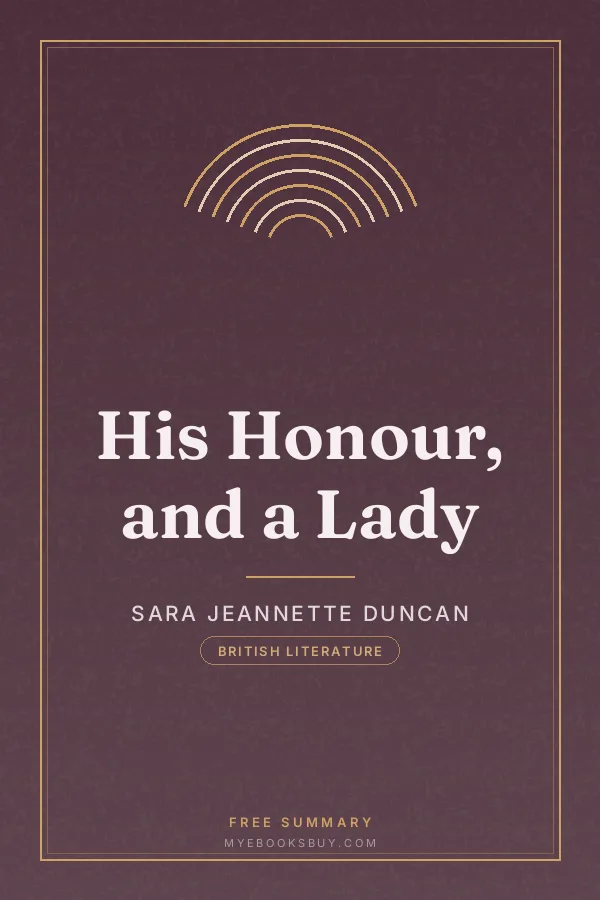 Cover of His Honour, and a Lady