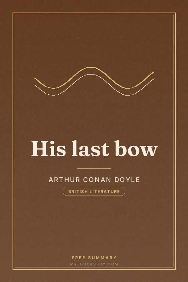 Cover of His last bow
