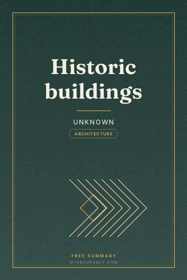 Cover of Historic buildings