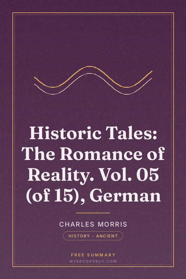 Cover of Historic Tales: The Romance of Reality. Vol. 05 (of 15), German