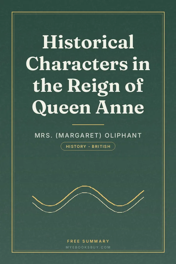 Cover of Historical Characters in the Reign of Queen Anne