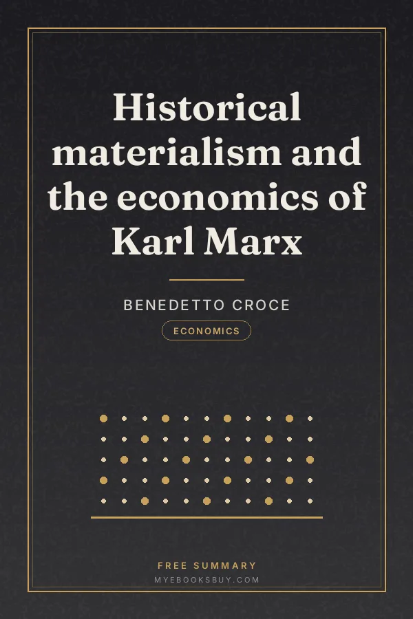 Cover of Historical materialism and the economics of Karl Marx
