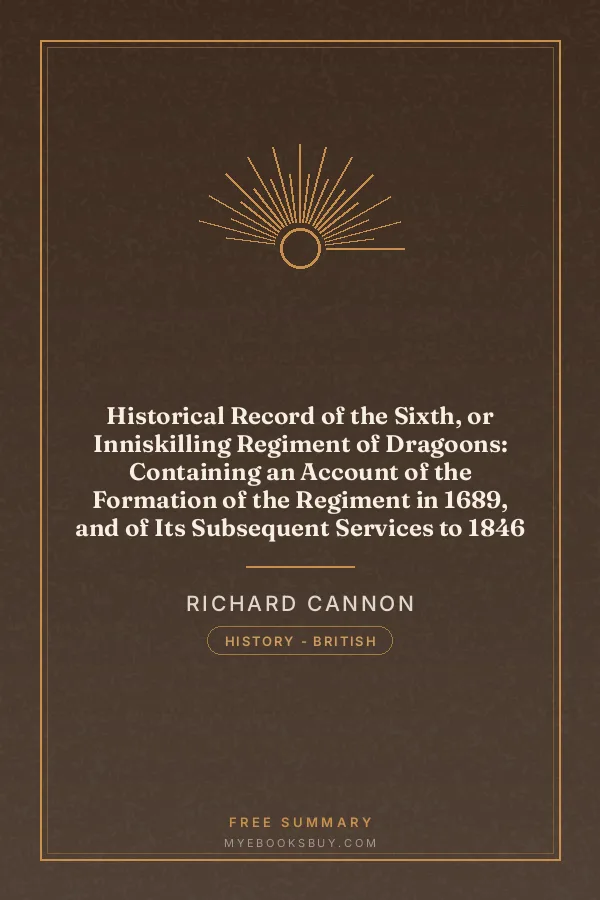 Cover of Historical Record of the Sixth, or Inniskilling Regiment of Dragoons: Containing an Account of the Formation of the Regiment in 1689, and of Its Subsequent Services to 1846